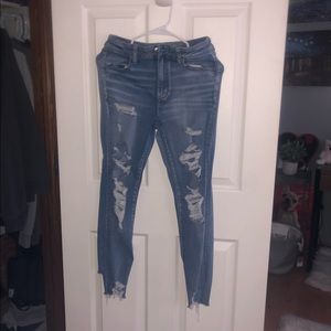 American Eagle hi-rise jegging super stretch jeans